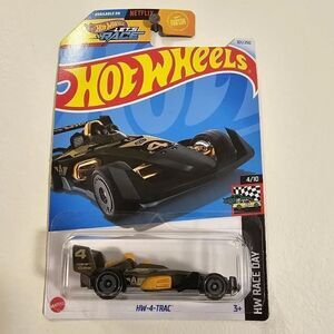 Hot WheelsCar HW 4 Trac Race Day Hotwheels Racer Netflix Lets Race